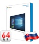 Microsoft Windows 10 Home 64-Bit OEM SK DVD 