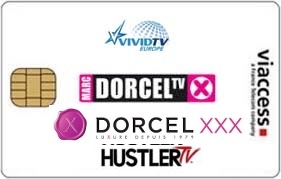 Hustler TV / Dorcel TV / VIVID TV / Dorcel XXX ASTRA Viaccess Card