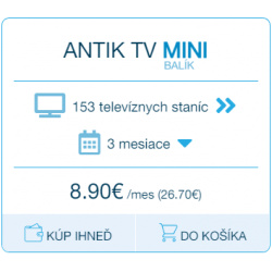 Antik TV Mini balík