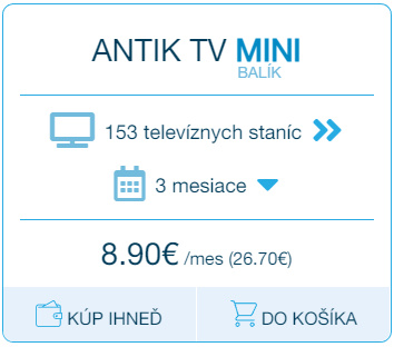 Antik TV Mini balík