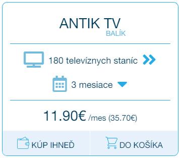Antik TV balík