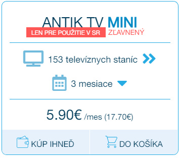 Antik TV Mini balík Zľavnený
