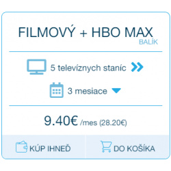 Filmový balík + HBO MAX