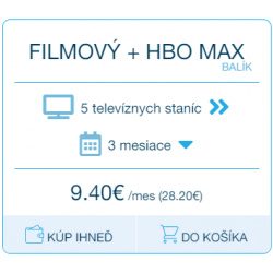 Filmový balík + HBO MAX